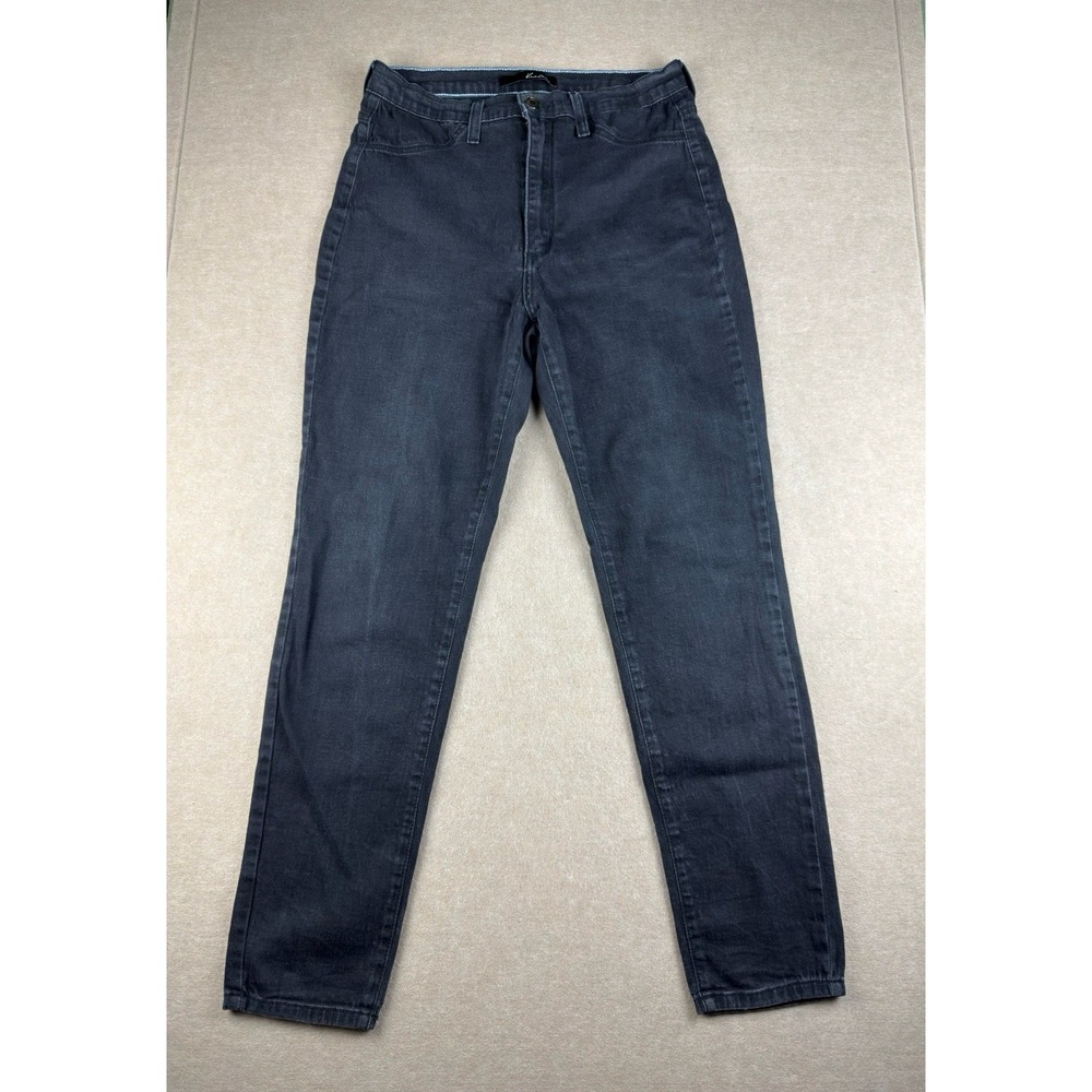 KanCan Jeans Women’s‎ Jeans Size 31x30 Faded Black High Rise Skinny Leg Denim